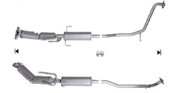Catalyseur toyota prius 18i 1741037300-2