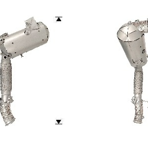Filtre à particules bmw 118d 20td 18328589895-2