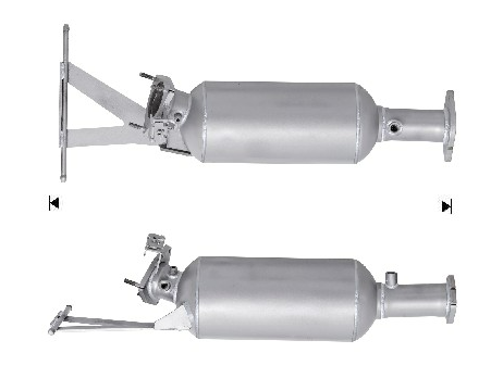 Filtre à particules volvo v70 24td 36050567-1
